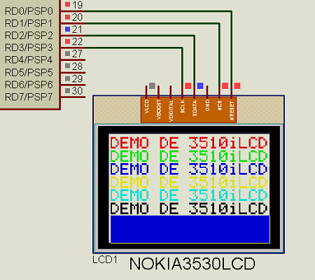 nN3530lcd demo