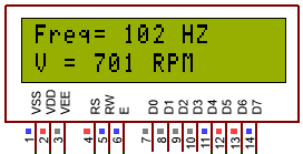 Digital-RPM-Meter100hz