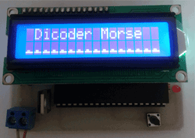 پروژه کد مورس با AVR